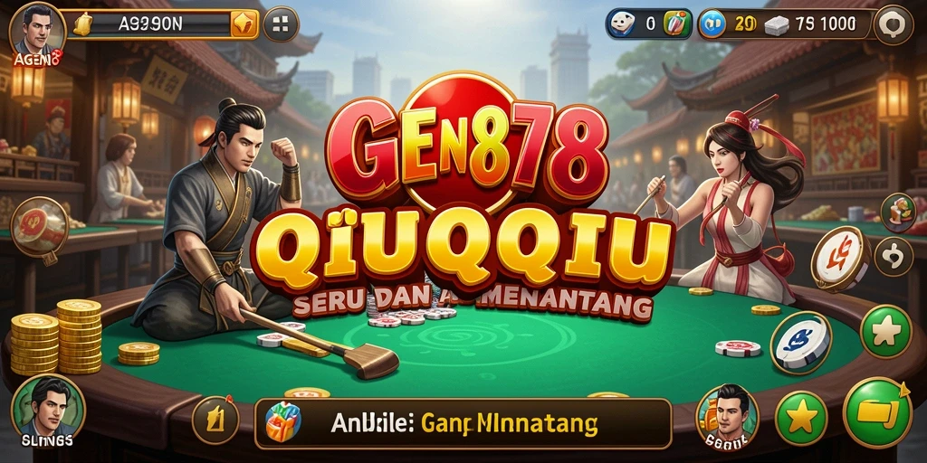 Tampilan gameplay QiuQiu yang menarik dan seru.