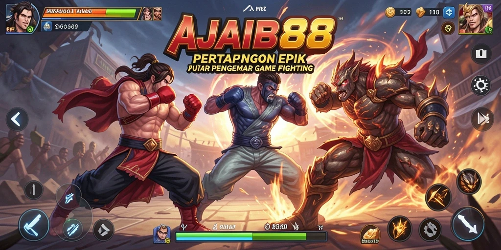 Tampilan menakjubkan dari gameplay AJAIB88 yang menguji keahlian bertarung.