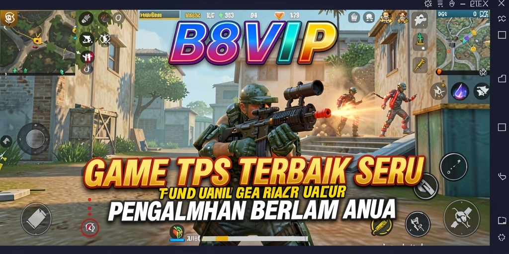 Gameplay B8VIP yang menegangkan dengan pertarungan intens.