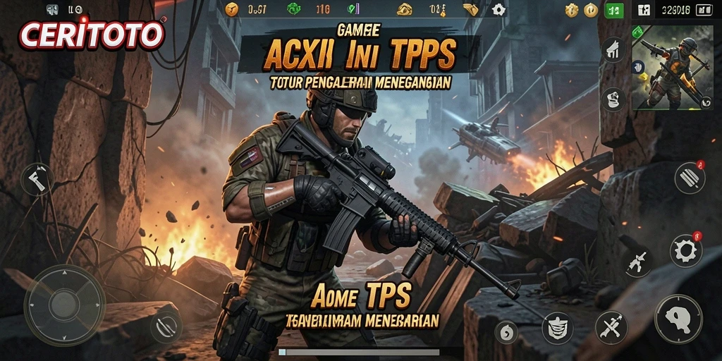 Tampilan gameplay menegangkan dan grafis memukau dari CERITOTO.