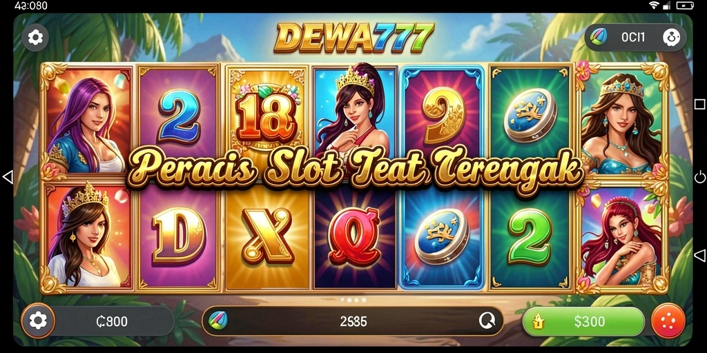 Screenshot gameplay DEWA777 yang menunjukkan keseruan permainan Slot.