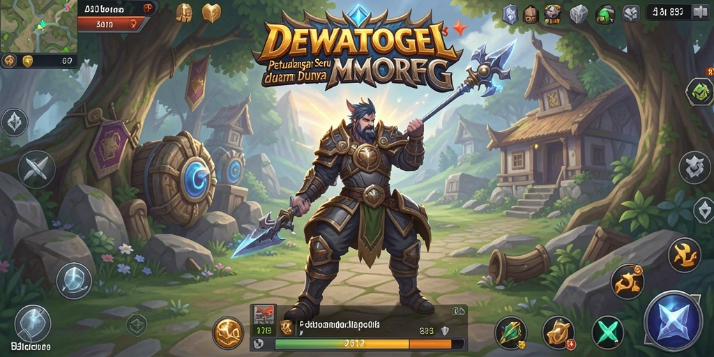Screenshot gameplay DEWATOGEL menampilkan aksi seru di dunia MMORPG.