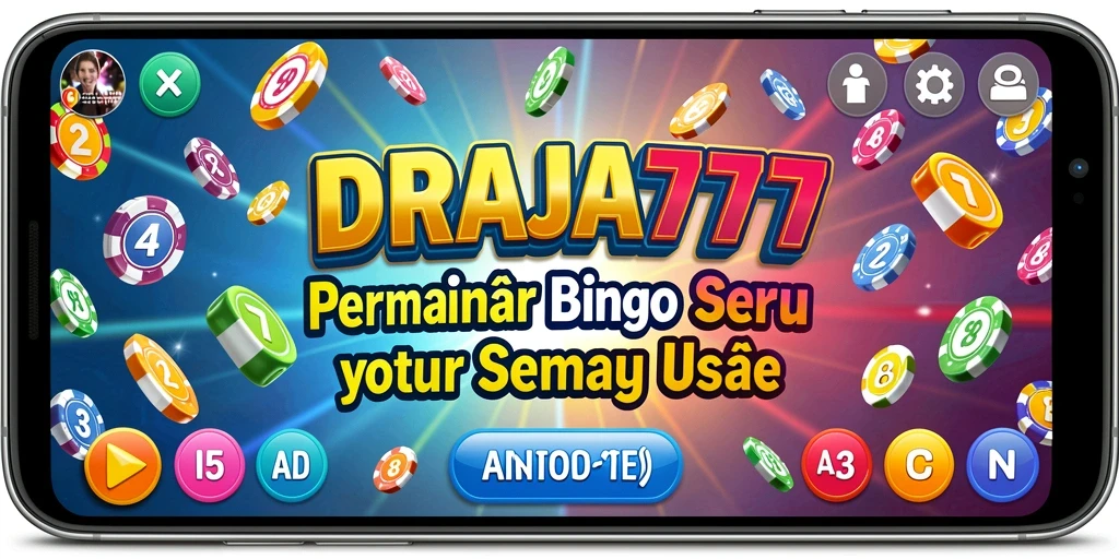Tampilan gameplay DRAJA777 menampilkan keseruan permainan Bingo.