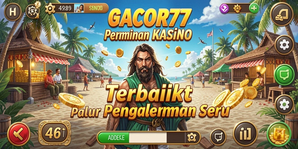 Screenshot GACOR77 menampilkan gameplay seru dan grafis menarik.