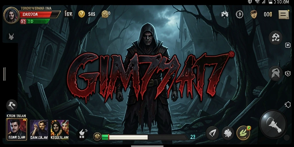 Gameplay menyeramkan dengan suasana mencekam di GIM777.