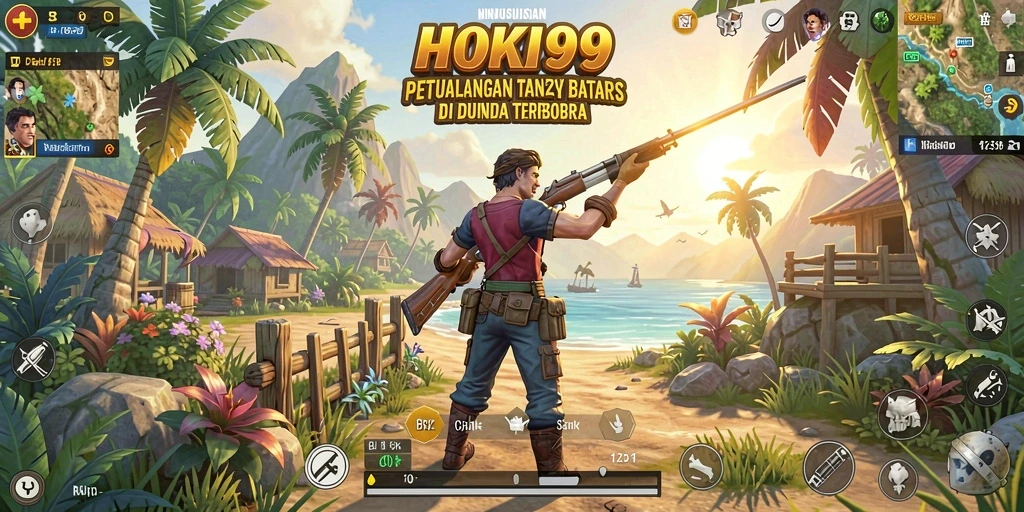 Tampilan gameplay HOKI99 yang mengasyikkan dan dinamis.