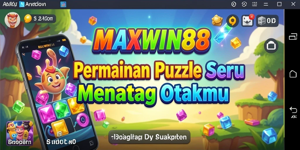 Screenshot gameplay MAXWIN88 menampilkan berbagai tantangan puzzle menarik.