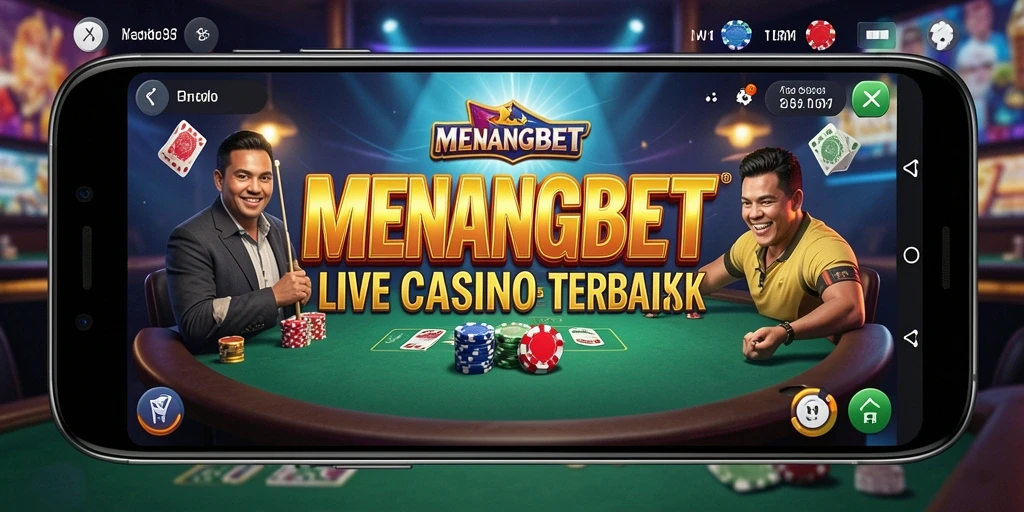 Screenshot MENANGBET menampilkan aksi seru dalam permainan Live Casino.