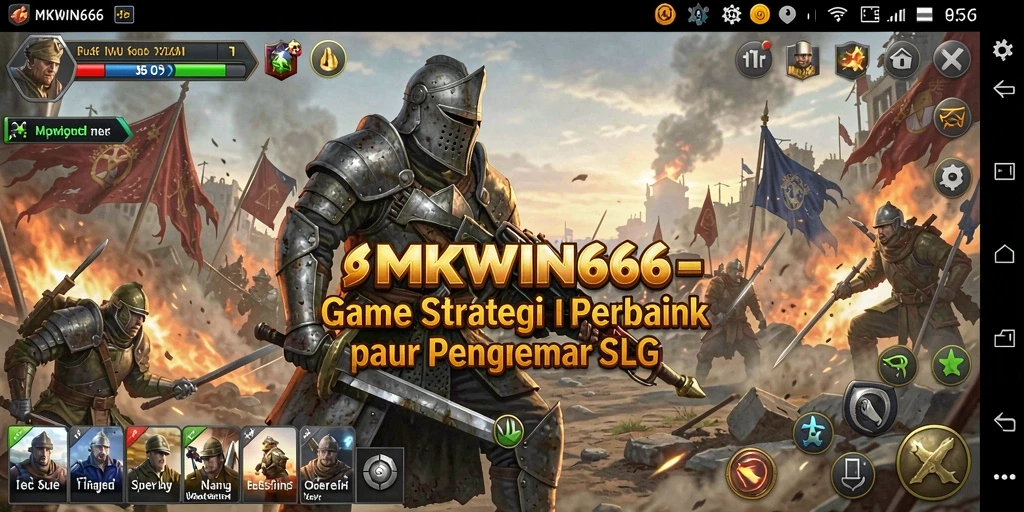Tangkapan layar gameplay MKWIN666 yang menarik saat pertempuran sengit.