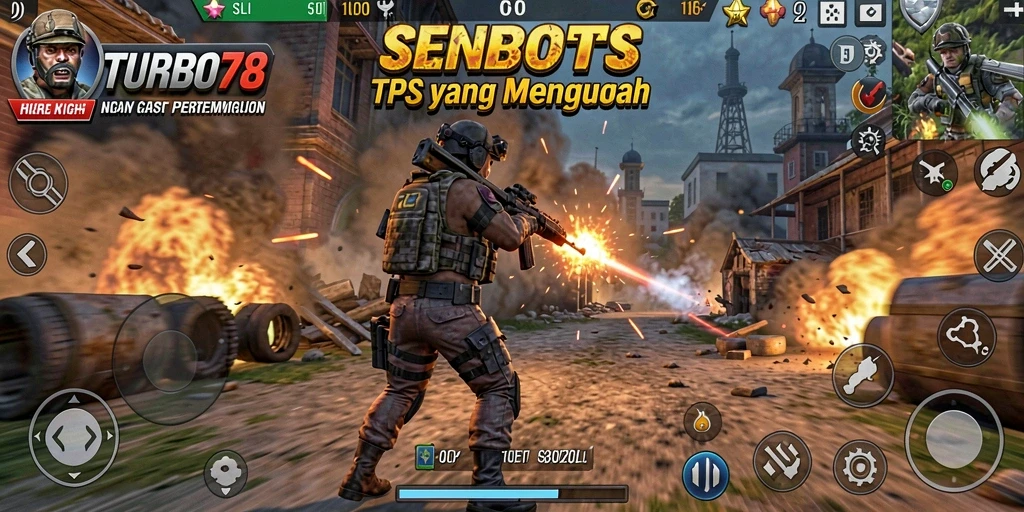 Tampilan gameplay menegangkan dari TURBO78 dengan aksi yang mendebarkan.